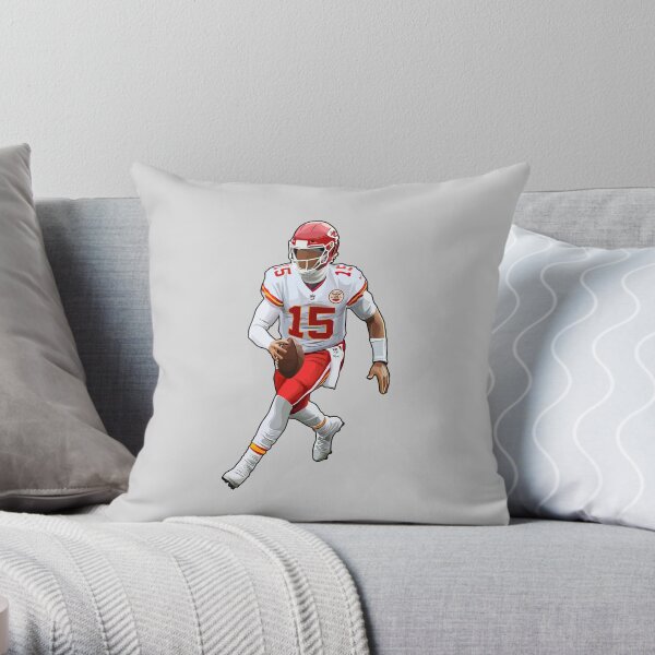 Patrick Mahomes Scramble Throw Pillow