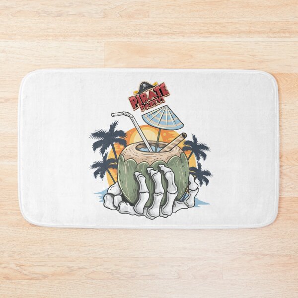 Item preview, Pirate Party Coconut With Skull Hand designed and sold by darknessjeff86.