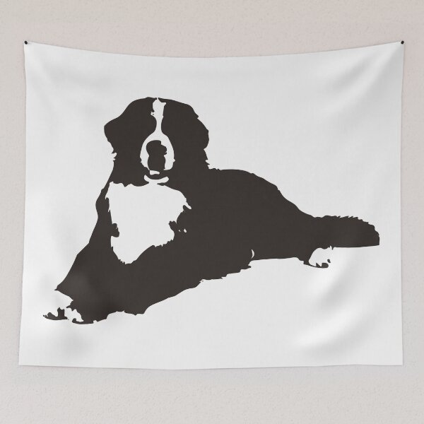 Item preview, Bernese Mountain Dog Outline designed and sold by Freshfroot.