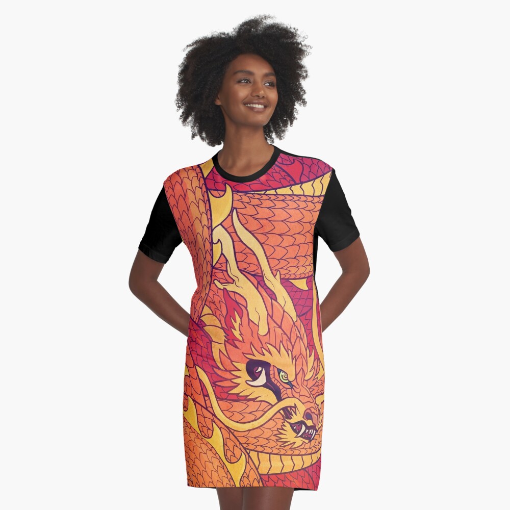 Item preview, Graphic T-Shirt Dress designed and sold by lolliegag.