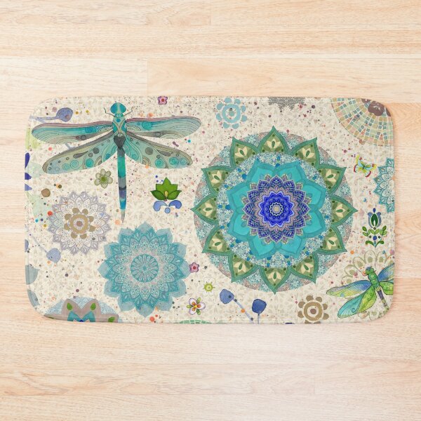 Item preview, Boho Dragonfly Mandalas  designed and sold by Sue Zipkin.