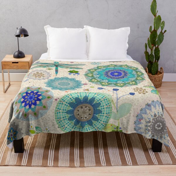 Item preview, Boho Dragonfly Mandalas designed and sold by Sue Zipkin.