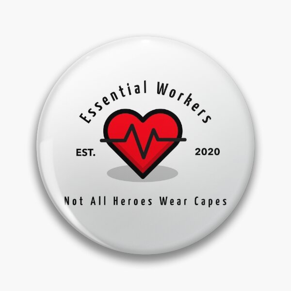 Item preview, Essential Workers Heartline designed and sold by SacredsDesigns.