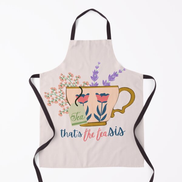 Item preview, That’s the Tea Sis Teacup and flowers designed and sold by Dollfacedesign.