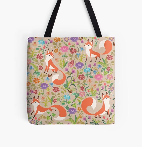 Item preview, Flower Foxes designed and sold by lolliegag.