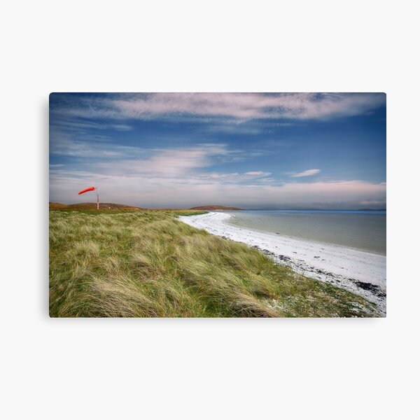 Barra Airport Canvas Print