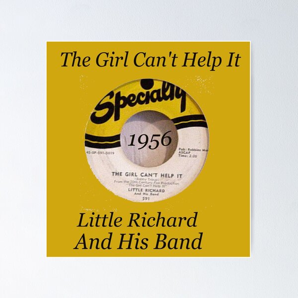 Item preview,  Little Richard And His Band,The Girl Can't Help It ,7", single, Blues,  R & B, Soul, 45, record, 1956, Rock & Roll designed and sold by Vintaged.