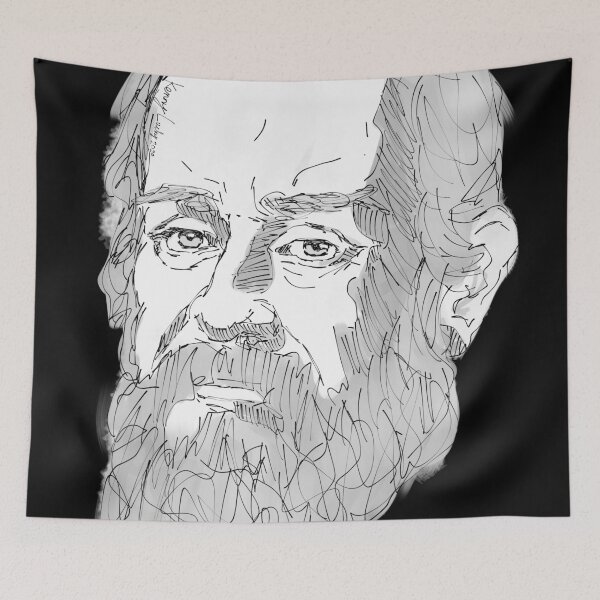 Item preview, Galileo Galilei artwork designed and sold by KennyLucky.