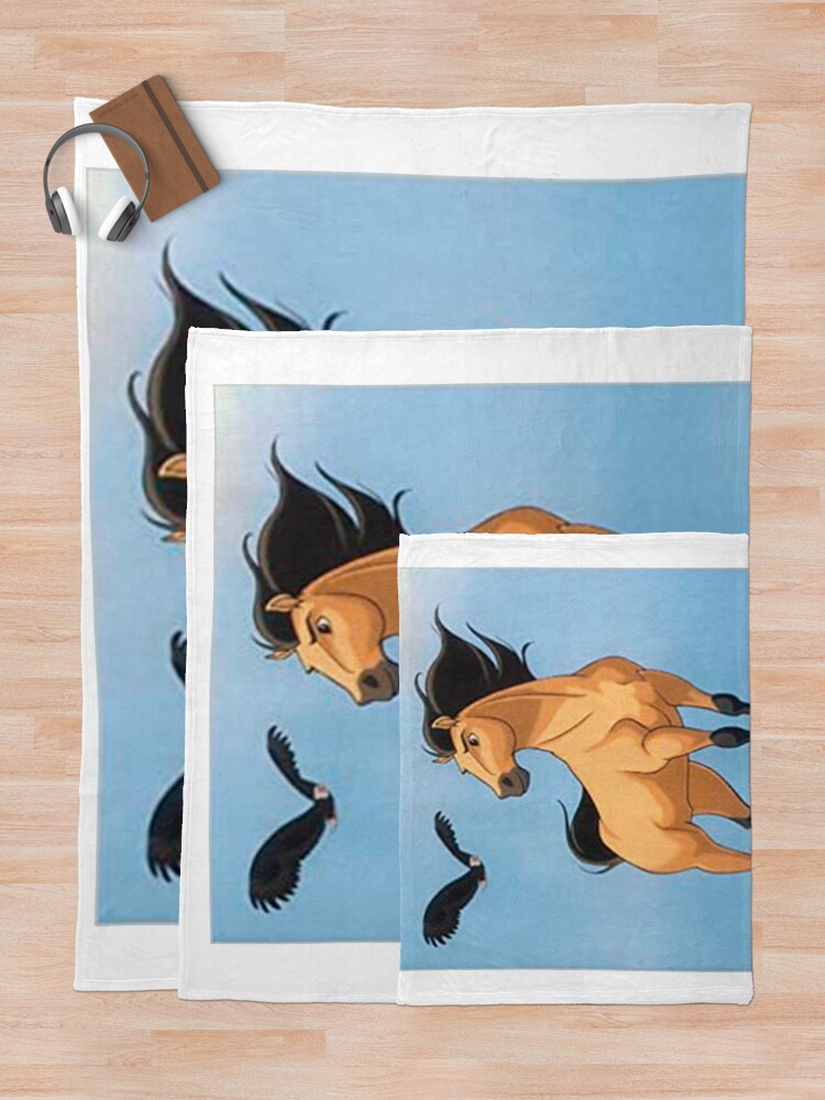 "Free Spirit" Throw Blanket by malejagomez123 Redbubble