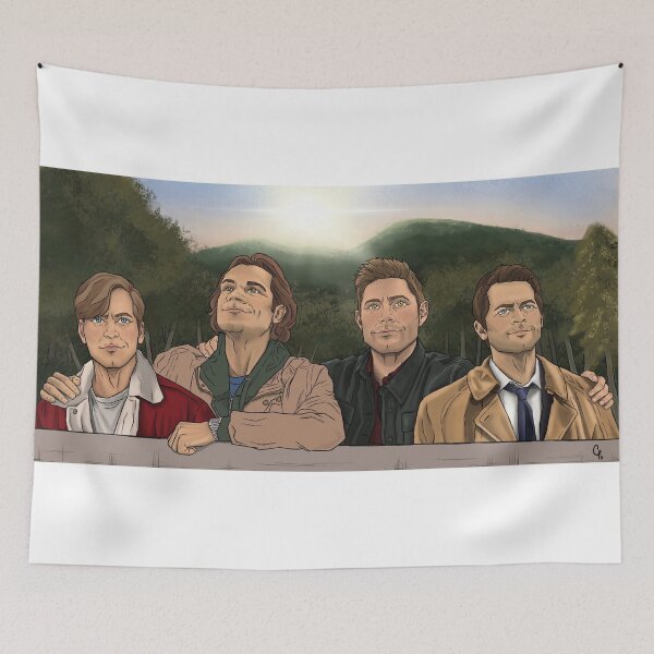 Item preview, Supernatural Team Free Will 2.0 Reunion - Heaven designed and sold by LittlePopaArt.