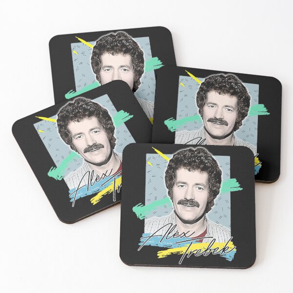 Item preview, Alex Trebek _ Retro Vintage Aesthetic Fan Design designed and sold by DynamicWorkshop.