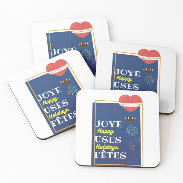 Item preview, Joyeuses vacances happy holidays designed and sold by MegDeRoyale.