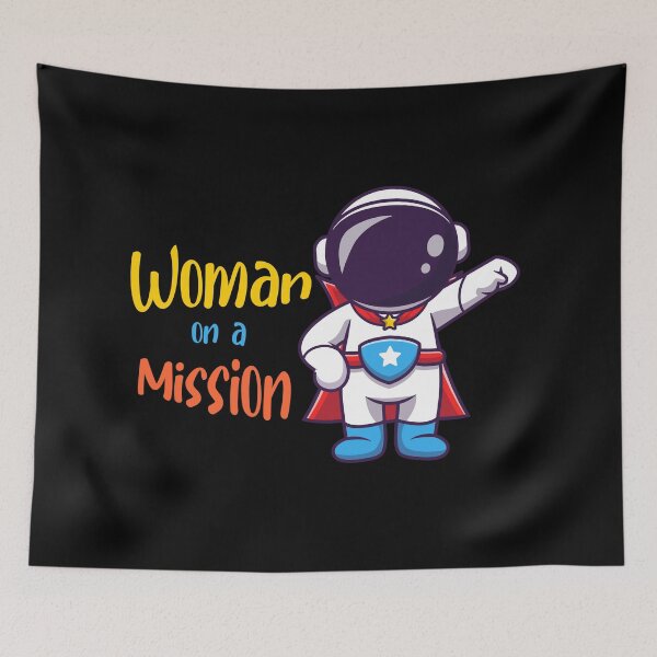 Item preview, Woman on a Mission astronot designed and sold by Altonie99.