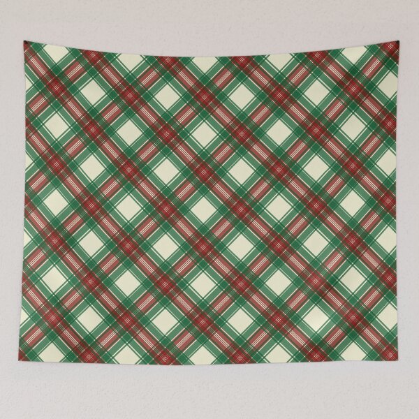Item preview, COOL CHRISTMAS GEOMETRIC LINE PATTERN - Christmas Plaid  designed and sold by Cr1sV.