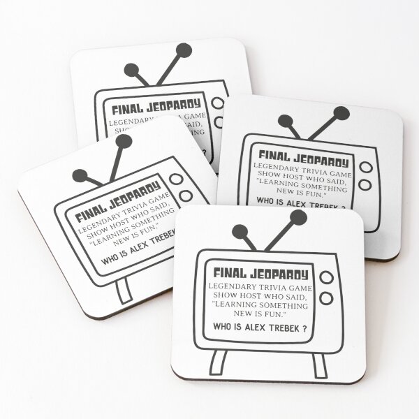 Item preview, Final Jeopardy Alex Trebek designed and sold by DynamicWorkshop.