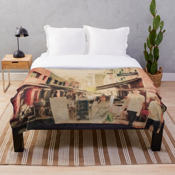 Item preview, Hardware Lane, Melbourne, Australia (pintura digital) designed and sold by Ray's Photos & Art.