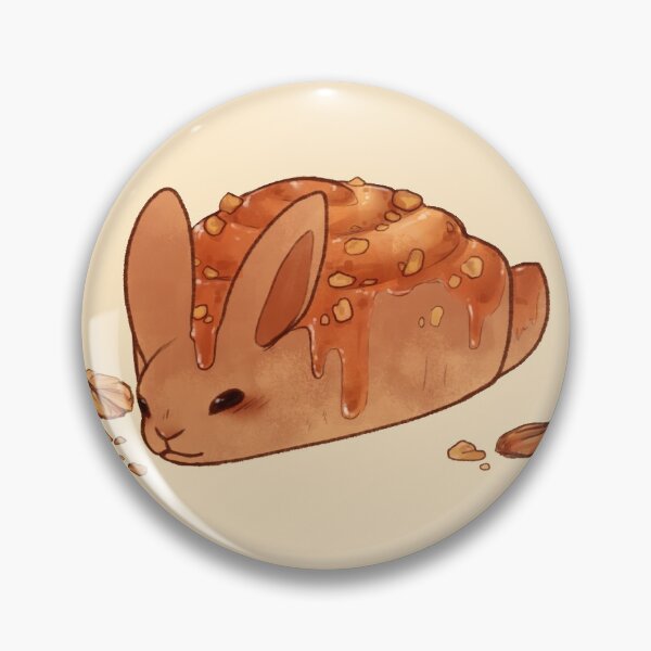 Item preview, Cinnabunnies- Conejito de rollo de canela con mantequilla y nueces designed and sold by PixelsArtStall.