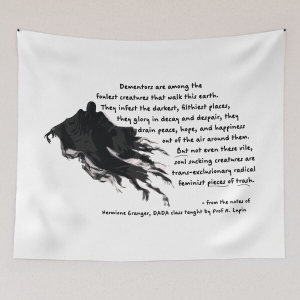 Item preview, Dementors Aren't TERFs designed and sold by Lupe-and-Pono.