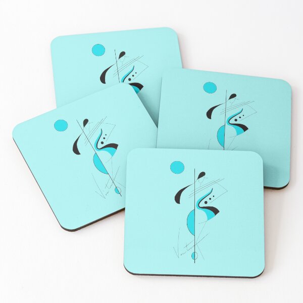 Item preview, Turquoise Abstract Girl designed and sold by Norma Linda Ventura.