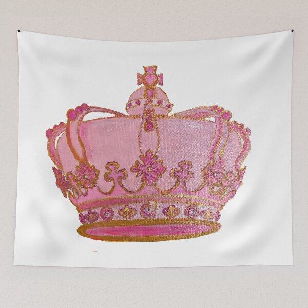 Item preview, Pink Crown Art By Concetta Ellis designed and sold by concettaellis.