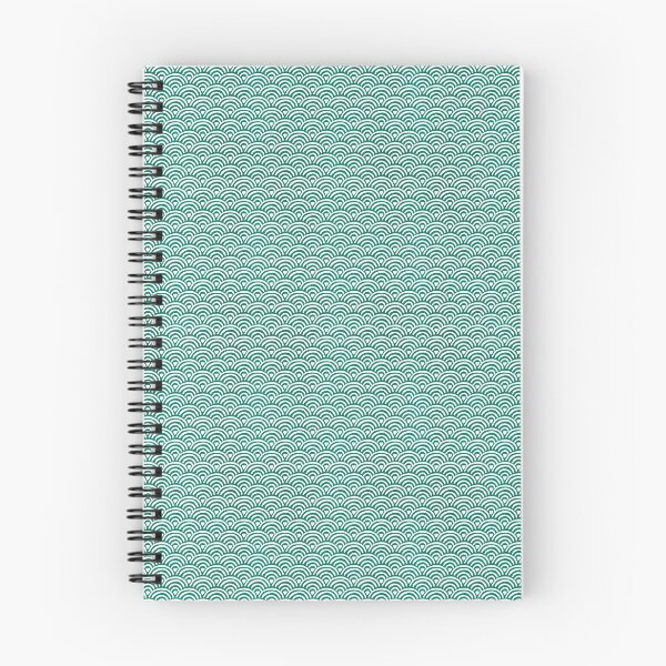 Item preview, Japanese Seigaiha Wave - Ultramarine Green - Watercolour Wash designed and sold by NolkDesign.