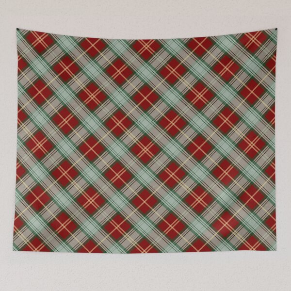 Item preview, COOL CHRISTMAS GEOMETRIC LINE PATTERN - Christmas Plaid  designed and sold by Cr1sV.