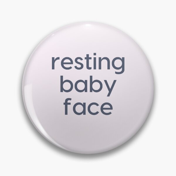 Item preview, Resting baby face designed and sold by Aroha Designs.
