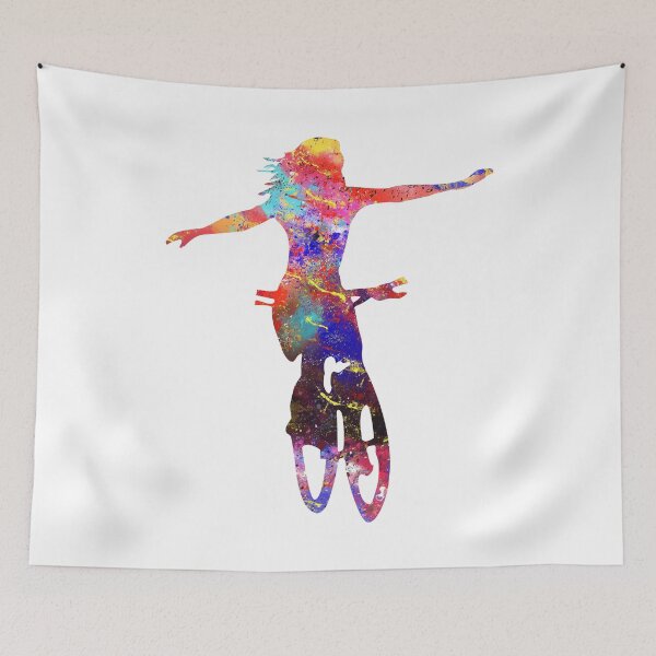 Item preview, Woman Cycler  Quote Art Design Inspirational Moti designed and sold by vividpixelusa.