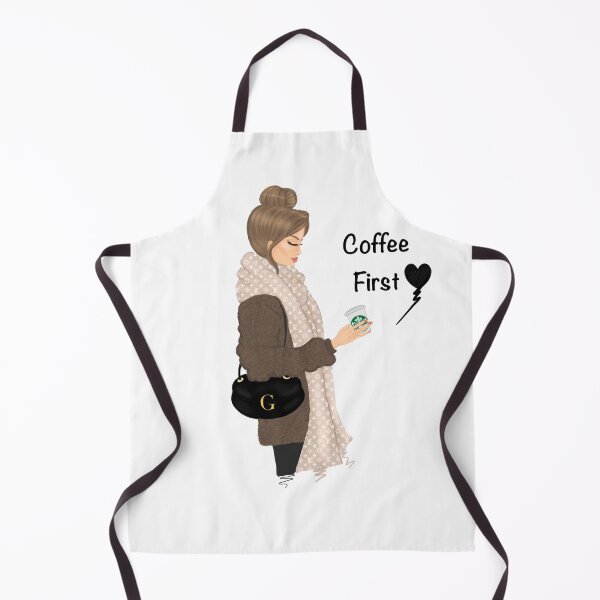 Item preview, Coffee first fashion girl illustration designed and sold by Imanitasong.