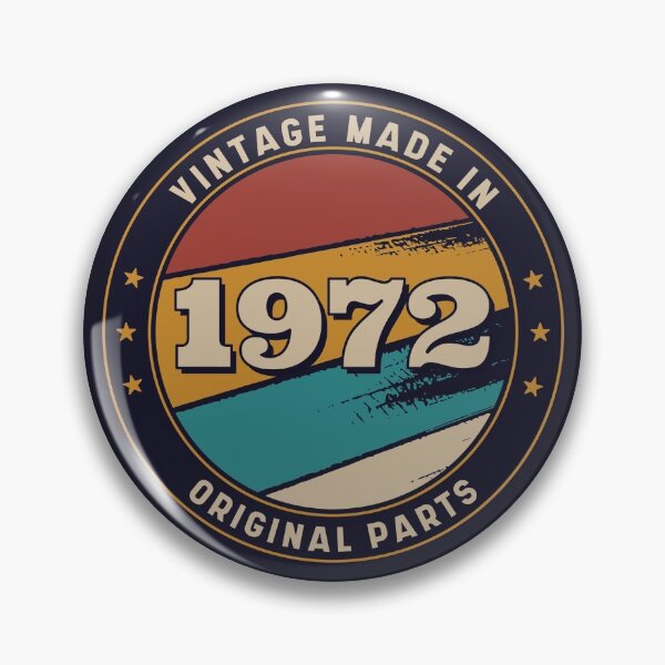 Item preview, Vintage 1972 Badge designed and sold by SLAG-Creative.