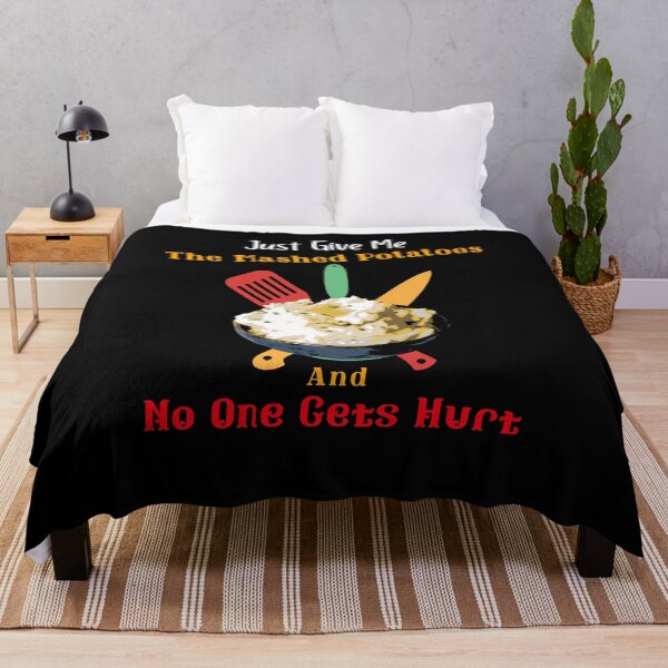 Item preview, Just Give Me The Mashed Potatoes And No One Gets Hurt, Cute Funny Gifts For Boys Girls Boyfriends Girlfriends Dad and Mom designed and sold by SocialStreet.