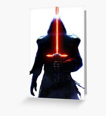Star Wars Kylo Ren Greeting Card