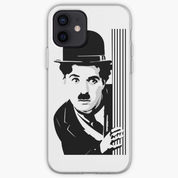 films muets de charlie chaplin Coque souple iPhone