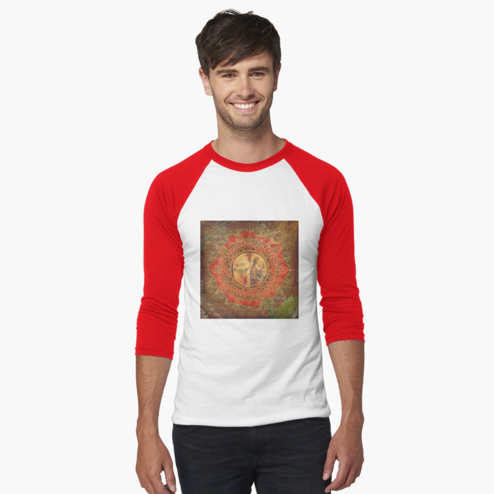 Item preview, Baseball ¾ Sleeve T-Shirt designed and sold by PurplePeacock.