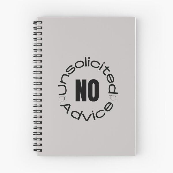 Item preview, No Unsolicited Advice designed and sold by ModkMerch.