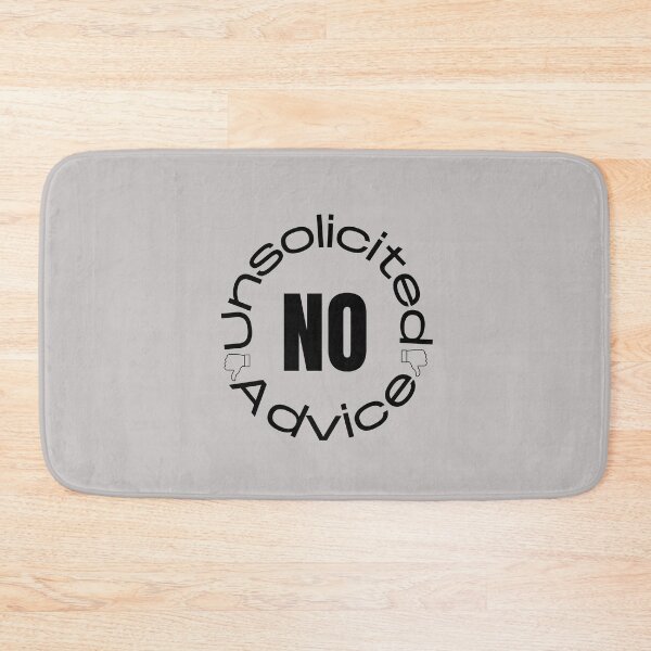 Item preview, No Unsolicited Advice designed and sold by ModkMerch.