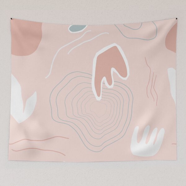 Item preview, Pink Topographic Pattern designed and sold by StylishTayla.
