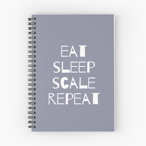 Item preview, EAT. SLEEP. SCALE. REPEAT. designed and sold by CulturalMesh.