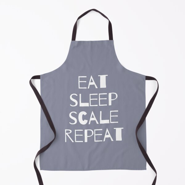 Item preview, EAT. SLEEP. SCALE. REPEAT. designed and sold by CulturalMesh.