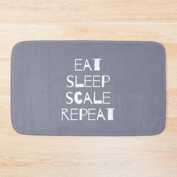Item preview, EAT. SLEEP. SCALE. REPEAT. designed and sold by CulturalMesh.