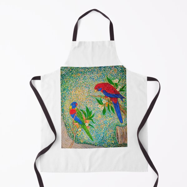 Item preview, Love Birds.Rosella's. Flowering gum designed and sold by Vincent Loverso.
