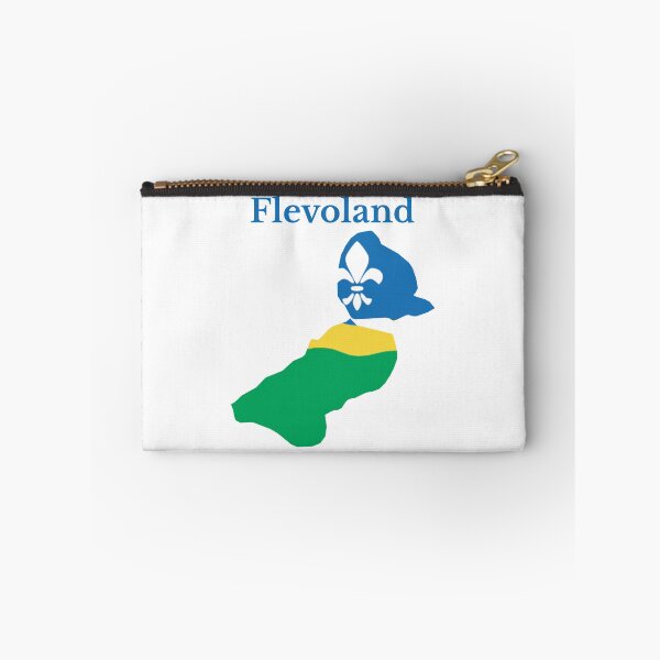 Item preview, Flevoland Province Map flag , Netherlands. designed and sold by marosharaf.
