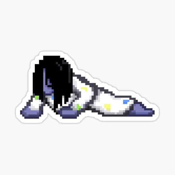 Phasmophobia The Grudge Ghost Sticker