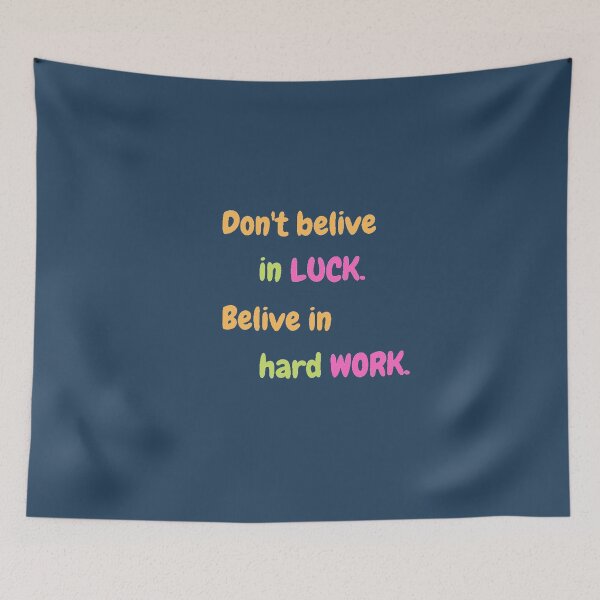 Item preview,  Don't Belive in Luck designed and sold by DigitalSantino.