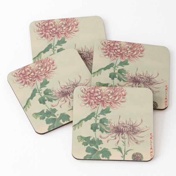 Item preview, Japanese Art Print - Chrysanthemum Stems - Japanese Drawing designed and sold by Kallandra.