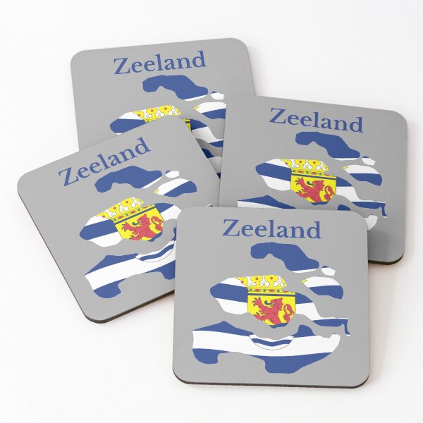 Item preview, Zeeland Province Map flag , Netherlands. designed and sold by marosharaf.