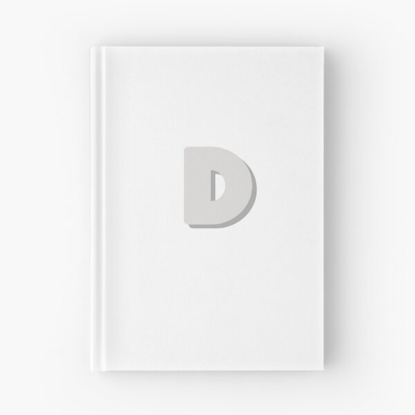 Item preview, Letter D in Grey designed and sold by katiekreates.
