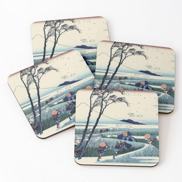 Item preview, Japanese color woodcut - stormy landscape with Fujijama designed and sold by Kallandra.