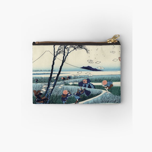 Item preview, Japanese color woodcut - stormy landscape with Fujijama designed and sold by Kallandra.