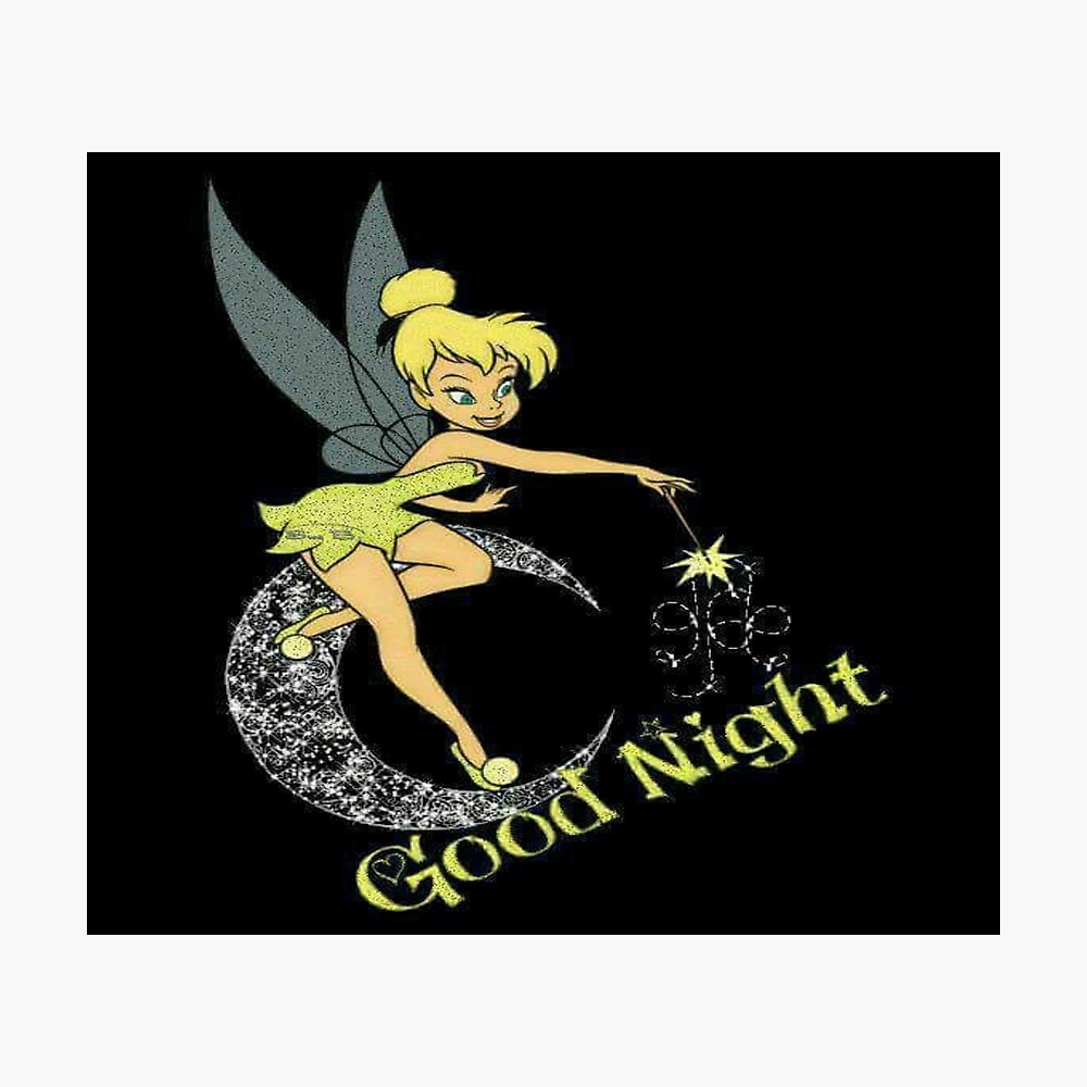 Tinkerbell goodnight Art Board Print for Sale by Tonis-place | Redbubble